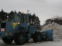 除雪作業